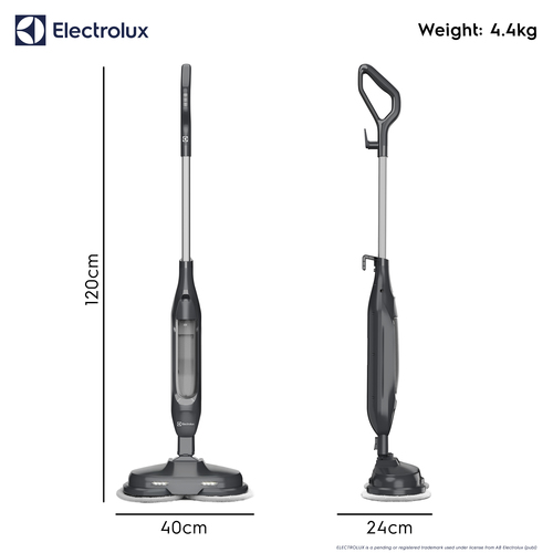 Electrolux FLR00211ELGRY Spin Steam Mop - Grey, Silver/Grey - image 7
