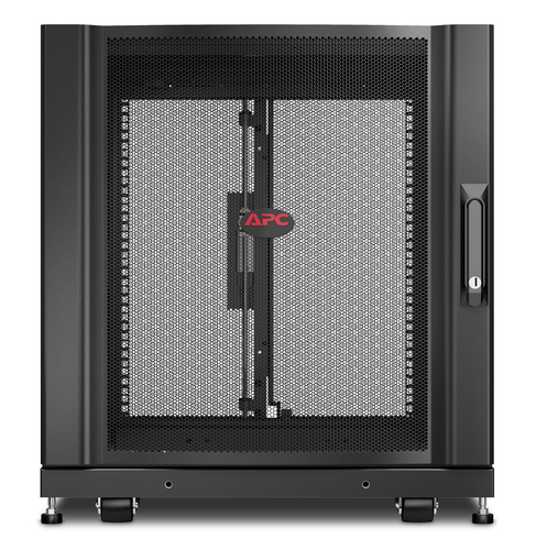 APC NetShelter SX, Server Rack Enclosure, 12U, Black, 658H x 600W x 1070D mm. Type: Freestanding rack, Rack capacity: 12U,