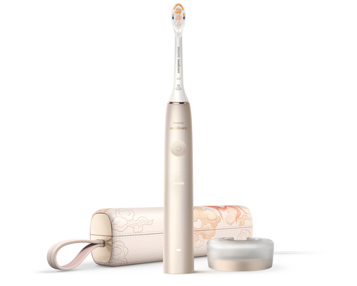 Philips HX9997/41 electric toothbrush Adult Sonic toothbrush Champagne, Gold