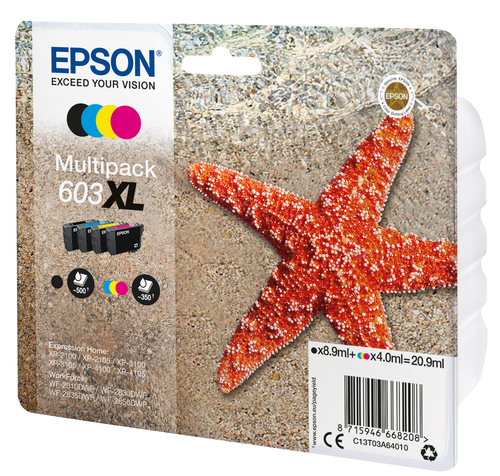 Epson 603XL Ink Cartridge Starfish High Yield Multipack Cmyk - image 2