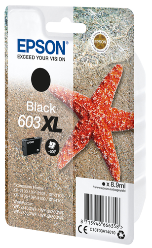 Original Epson 603XL Black Ink Cartridge - image 2