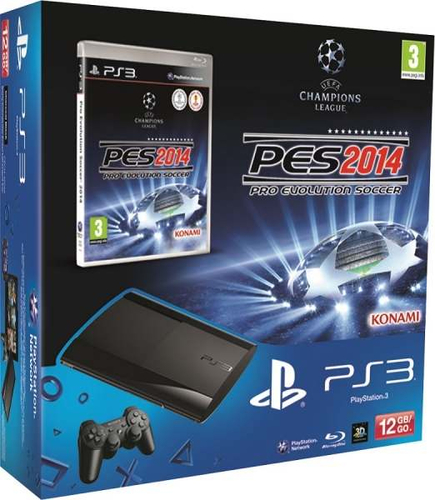 Sony Interactive Entertainment 12GB PlayStation 3 Super Slim + PES 2014