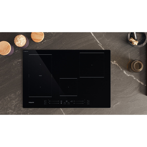 Hotpoint CleanProtect TS6477CCPNE 77cm Induction Hob - Black - image 2