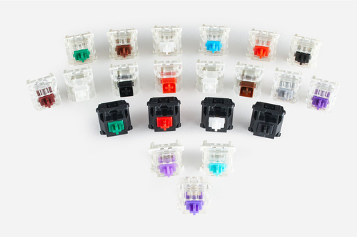 Glorious Gateron Black Linear Switch (120 Stuks), afbeelding 2