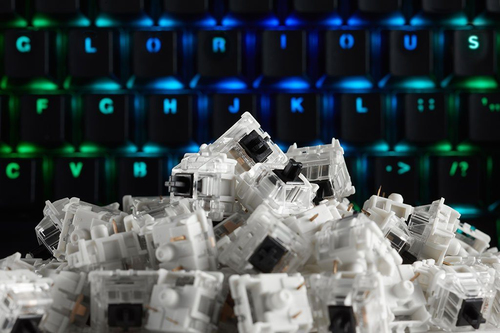 Glorious Gateron Black Linear Switch (120 Stuks), afbeelding 3