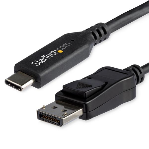 CABLE ADAPTADOR DE 18M USB-C A DISPLAYPORT - CONVERSOR USB TIPO C A DP - 8K 60HZ HBR3 - CONVERTIDOR THUNDERBOLT 3 DISPLAYPORT - STARTECHCOM MOD CDP2DP146B CDP2DP146B - CDP2DP146B