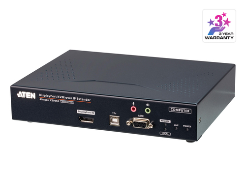 4K DISPLAYPORT SINGLE DISPLAY KVM OVER IP TRANSMITTER