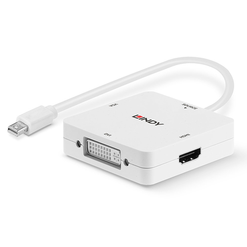 Lindy Mini DisplayPort 1.2 to HDMI. VGA & DVI-D Active Adapter Converter, afbeelding 5