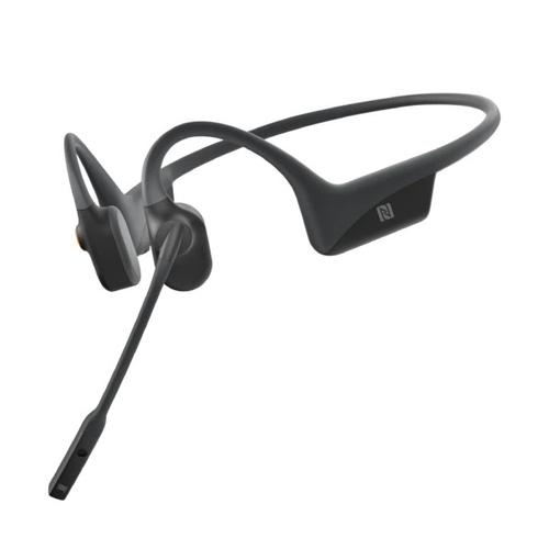 SHOKZ OpenComm Гарнитура Беспроводной Заушины, Затылочная дужка Calls/Music USB Type-C Bluetooth Серый