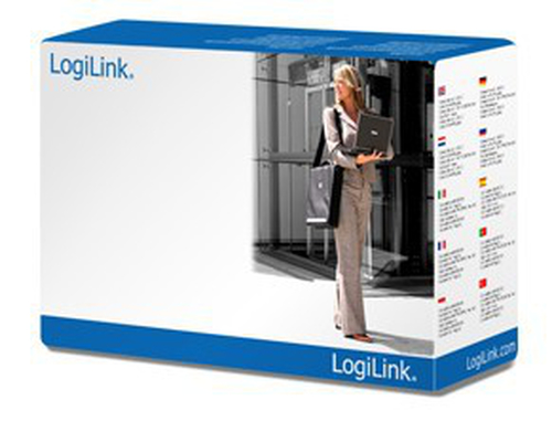 LogiLink Strøm IEC 60320 C13 Strøm CEE 7/7 (male) Sort 1.8m Strømkabel