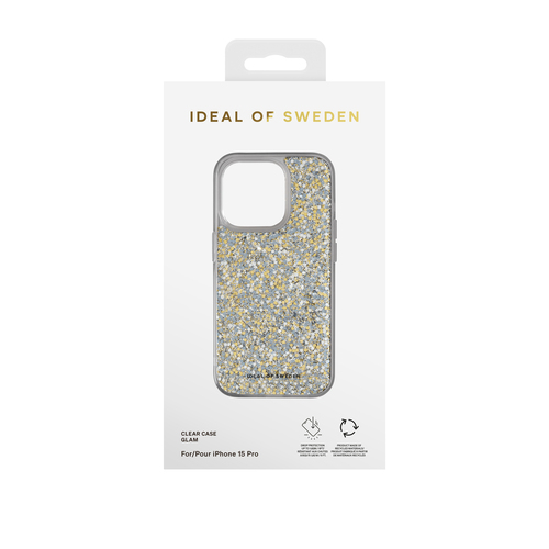 iDeal of Sweden Clear Case iPhone 15PR Glam – image 1