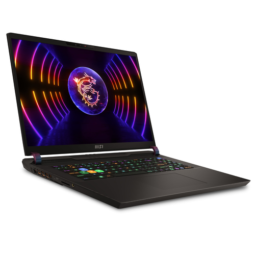 MSI Gaming Vector GP78HX 13VH-012FR Intel® Core™ i9 i9-13950HX Ноутбук 43,2 cm (17") Quad HD+ 32 GB DDR5-SDRAM 1 TB Твердотельный накопитель (SSD) NVIDIA GeForce RTX 4080 Wi-Fi 6E (802.11ax) Windows 11 Pro Серый AZERTY Французский