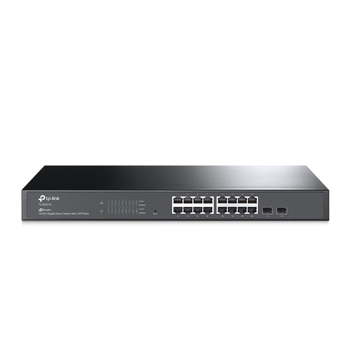TP-Link JetStream TL-SG2218 сетевой коммутатор Управляемый L2/L2+ Gigabit Ethernet (10/100/1000) 1U Черный