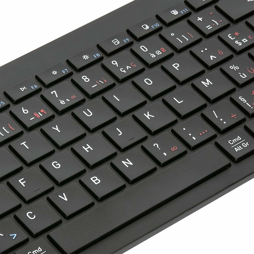 Targus AKB863BE клавиатура Дома Bluetooth AZERTY Бельгийский Черный