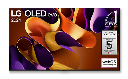 LG OLED evo G4 OLED77G48LW 195,6 cm (77") 4K Ultra HD Smart TV Wi-Fi Черный