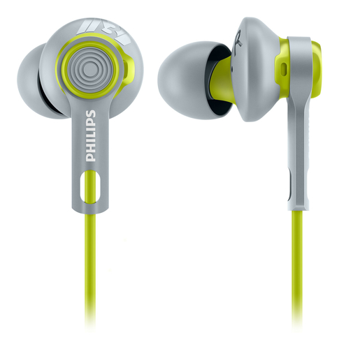 Philips ActionFit SHQ2300LF/27 headphones/headset Wired In-ear Green, Grey