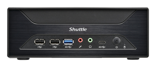 Shuttle XPC slim Barebone XH810 - S1851, Intel H810, 1xDP, 2xHDMI, 3x COM (RS232) , 2x Intel LAN,2x2, afbeelding 2