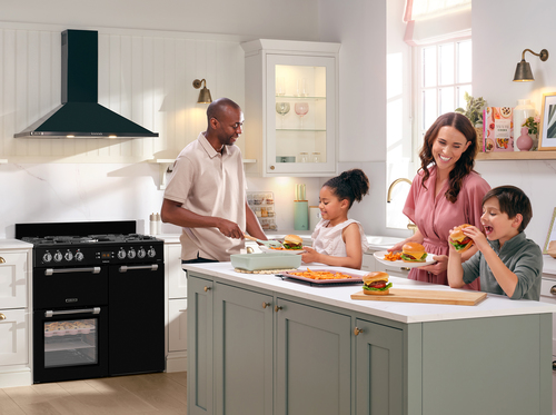 Leisure Cookmaster CK90F232K 90cm wide Dual Fuel Range Cooker with Gas Hob - Black - A/A Rated, Black - image 6
