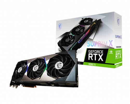 MSI SUPRIM GeForce RTX 3090 Ti X 24G NVIDIA 24 GB GDDR6X