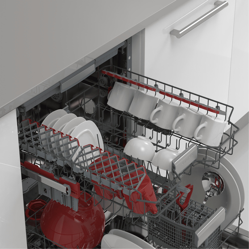Sharp QW-GD54R443X-DE dishwasher Fully built-in 15 place settings – image 3