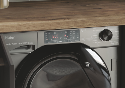 Haier Series 4 HWDQ90B416FWBRUK washer dryer Built-in Front-load Anthracite – image 6