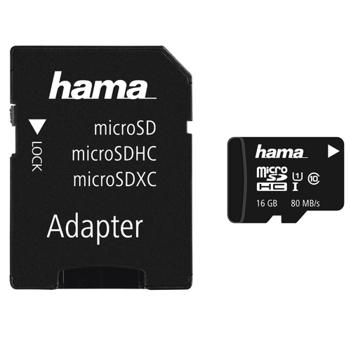 Hama 00213113 карта памяти 16 GB MicroSDHC UHS-I Класс 10