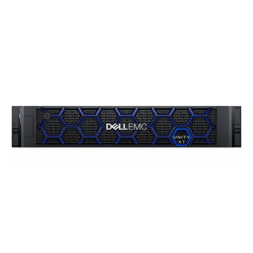 DELL UNITY 480F Сервер хранения Стойка (2U) 15,36 TB Твердотельный накопитель (SSD) Черный