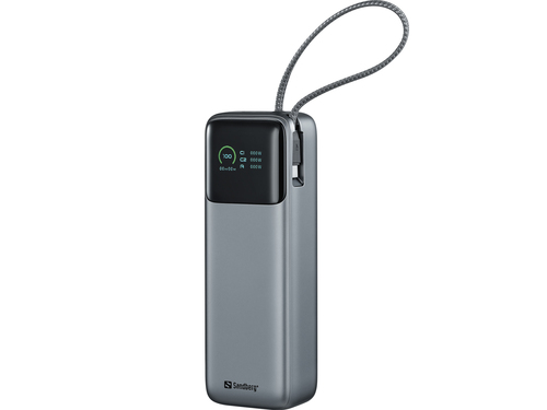 Sandberg 421-30 powerbank Lithium-Polymeer (LiPo) 20000 mAh Zwart, Grijs