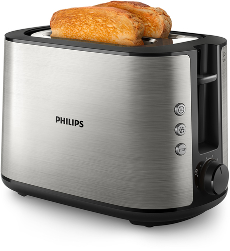 Philips Viva Collection HD2650/91 röster 8 2 viil(ud) 950 W Must, Roostevaba teras