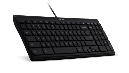 Acer AKB910 Toetsenbord ChromeOS Toetsenbord Zwart, afbeelding 3