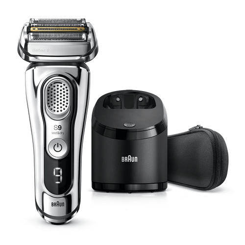 Braun Series 9 9395cc Foolium pardel Trimmer Kroom