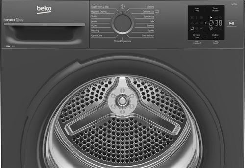 Beko b300 BM3T31023A 10Kg Heat Pump Tumble Dryer - Anthracite - A++ Rated, Grey - image 3