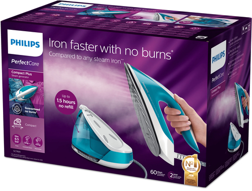 Philips PerfectCare Compact Plus GC7920/26R1 Steam generator iron – image 5