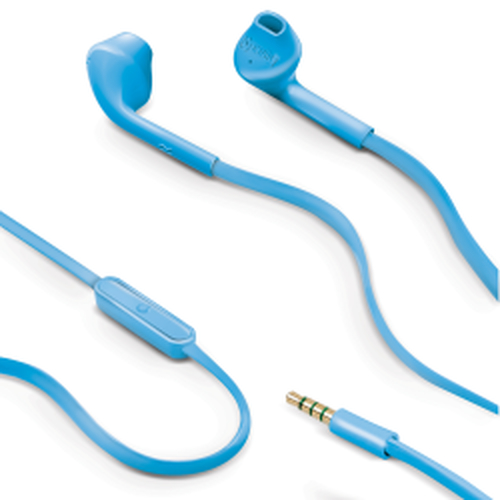 Celly UP100LB headphones/headset Wired In-ear Calls/Music Blue