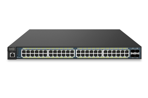 EnGenius EWS7952FP сетевой коммутатор Управляемый L2 Gigabit Ethernet (10/100/1000) Питание по Ethernet (PoE) 1U Черный
