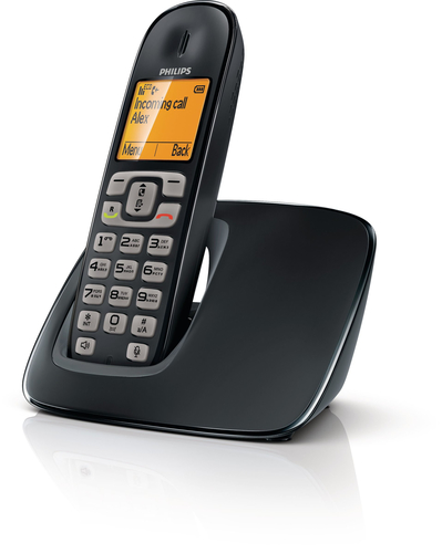Philips BeNear CD2901B/51 telephone DECT telephone Caller ID Black