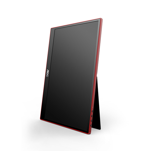 AOC 16G3 portable TV/monitor Portable monitor Black, Red – image 5