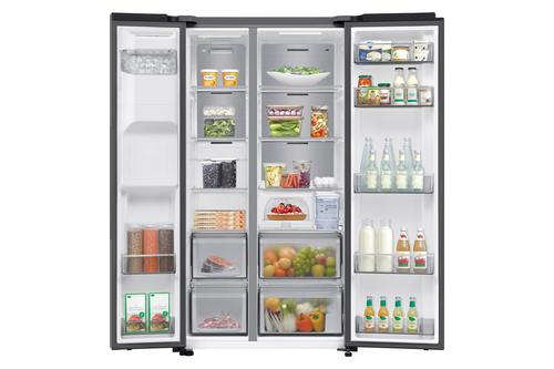 Samsung Bespoke AI Side-By-Side Refrigerator Series 6 SpaceMax 640L Silver 640 L - image 2