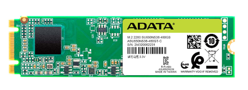 UNIDAD DE ESTADO SOLIDO SSD INTERNO 120GB ADATA SU650N38 M 2 2280 SATA3 LECT 550 ESCRIT 510 MBS PC LAPTOP MINIPC 3DNAND ASU650NS38 120GT C  ASU650NS38-120GT-C - Código: ASU650NS38-120GT-C | Compra en Guadalajara