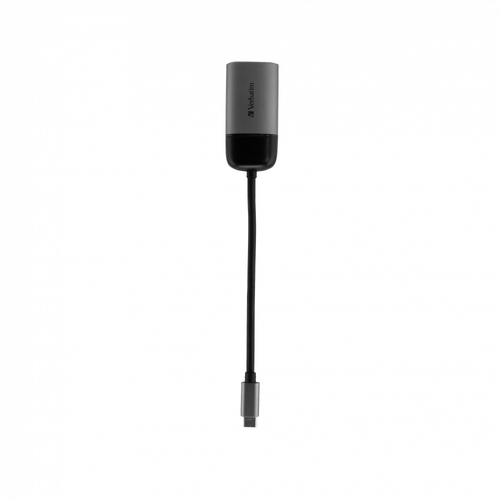 Verbatim 49145 Videokabel-Adapter 0,01 m USB Typ-C VGA (D-Sub) Schwarz, Silber