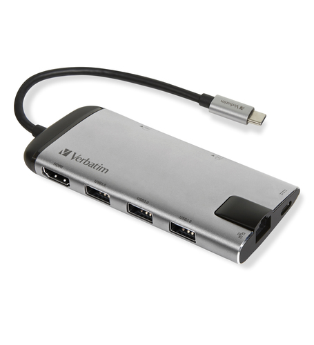 Verbatim 49142 dokovací stanice/replikátor portů USB 3.2 Gen 1