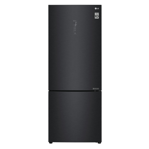 LG GBB569MCAZN külmik-sügavkülmik Eraldiseisev 451 l E Must