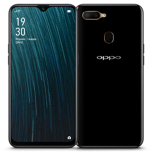 OPPO A5s 15,8 cm (6.2) Üksik-SIM Android 8.1 4G Mikro-USB 3 GB 32 GB 4230 mAh Must