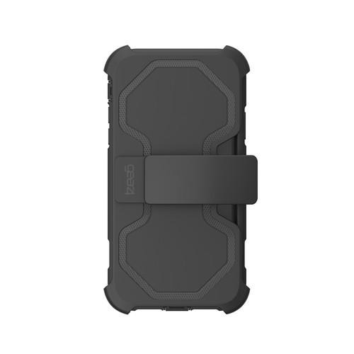 ZAGG Platoon mobiiltelefoni ümbris 15,5 cm (6.1) Kabuur Must