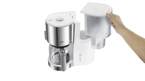 Braun KF5120 WH Koffiefilter apparaat Wit, afbeelding 4