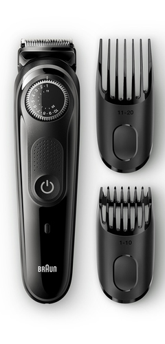 Braun BT5042 habemetrimmer Elektritoide/akutoide 39 2 cm Märg ja kuiv Must