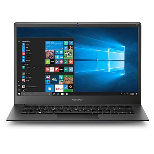 MEDION ERAZER E4241 Intel Atom x5-Z8350 Sülearvuti, 14", 4 GB RAM, 32 GB EMMC
