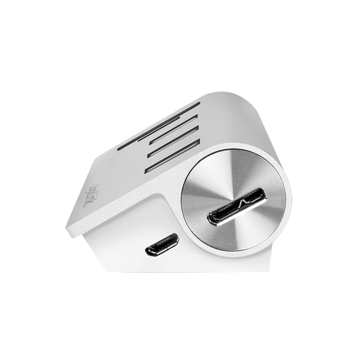 LogiLink USB HUB 3.0, 3-Port, met kaartnleser, ALU, zilver, afbeelding 4