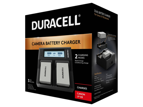 Duracell LED Dual DSLR Battery Charger, afbeelding 4