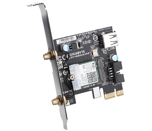 GIGA GC-WBAX200 WLAN AX & Bluetooth 5.2 (PCIe x1) Retail